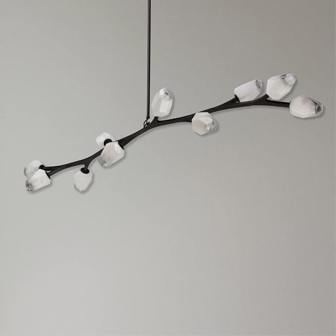 ET2 Blossom 40W 10 LED Large Pendant 70.5 Inch Length with Black Finish - Image 2