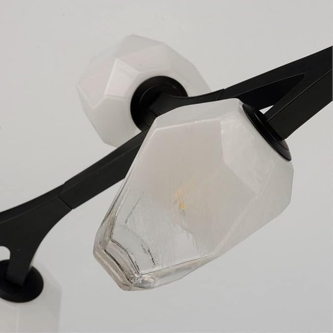 ET2 Blossom 40W 10 LED Large Pendant 70.5 Inch Length with Black Finish - Image 3